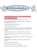 CALIFORNIA NOTARY ALL TEST 2026 QUESTIONS AND ANSWERS SURE A&period;pdf