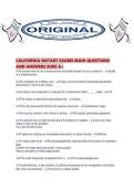 CALIFORNIA NOTARY EXAMS MAIN QUESTIONS AND ANSWERS SURE A&period;pdf