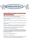 MAKEUP ESSENTIALS CORRECT PAPER QUESTIONS AND ANSWERS SURE A&period;pdf
