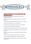 MAKEUP ESSENTIALS ALL 2026 QUESTIONS AND ANSWERS SURE A&period;pdf