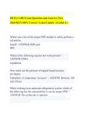 RETA CARO Exam Questions and Answers &lpar;New&NewLine;2026&sol;2027&rpar; 100&percnt; Correct &vert; Latest Update &vert; Graded A&plus;&period;&NewLine;