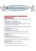 CMA KS STUDY GUIDE ALL QUESTIONS AND ANSWERS SURE A&period;pdf