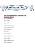 CMA KS COMPREHENSIVE QUESTIONS AND ANSWERS SURE A&period;pdf