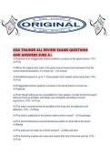 ISSA TRAINER ALL REVIEW EXAMS QUESTIONS AND ANSWERS SURE A&period;pdf