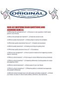 NUR 425 MIDTERM EXAM QUESTIONS AND ANSWERS SURE A&period;pdf