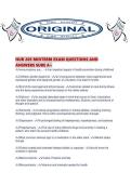 NUR 205 MIDTERM EXAM QUESTIONS AND ANSWERS SURE A&period;pdf