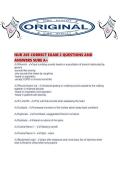NUR 205 CORRECT EXAM 2 QUESTIONS AND ANSWERS SURE A&period;pdf