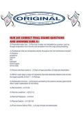 NUR 205 CORRECT FINAL EXAMS QUESTIONS AND ANSWERS SURE A&period;pdf