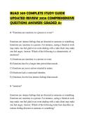 BUAD 309 COMPLETE STUDY GUIDE&NewLine;UPDATED REVIEW 2026 COMPREHENSIVE&NewLine;QUESTIONS ANSWERS GRADED A&plus;