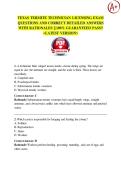 TEXAS TERMITE TECHNICIAN LICENSING EXAM QUESTIONS AND CORRECT DETAILED ANSWERS  WITH RATIONALES &vert;&vert; 100&percnt; GUARANTEED PASS&excl;&excl;  <LATEST VERSION>