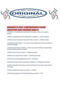 MINNESOTA POST COMPREHENSIVE EXAMS QUESTIONS AND ANSWERS SURE A&period;pdf