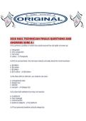 2026 NAIL TECHNICIAN FINALS QUESTIONS AND ANSWERS SURE A&period;pdf