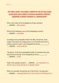 OTF FINAL EXAM  TEST BANK&vert; COMPLETE 350 ACTUAL EXAM &NewLine;QUESTIONS AND CORRECT DETAILED ANSWERS &lpar;VERIFIED &NewLine;ANSWERS&rpar; ALREADY GRADED A&plus;&vert; BRAND NEW&excl;&excl; 