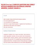 PSL300 - Term test 1 &2 EXAM 