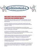MED SURG II HESI EVALUATION ACTUAL QUESTIONS AND ANSWERS SURE A&period;pdf