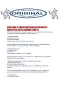 MED SURG II HESI UPDATED COMPREHENSIVE QUESTIONS AND ANSWERS SURE A&period;pdf