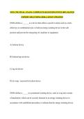NFPA 70E FINAL  EXAM &vert; COMPLETE QUESTIONS WITH 100&percnt; RATED EXPERT SOLUTIONS &vert;2026 LATEST UPDATED