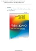 Test Bank Pharmacology A Patient-Centered Nursing Process Approach&comma;11th Edition by Linda E&period; McCuistion Chapter 1-58 Complete&period;pdf&NewLine;