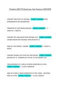 Plumbers MATH Questions And Answers 2025&sol;2026