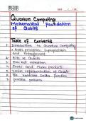 Mathematical foundation of quantum computing&colon; qubits&comma;  Bra-ket notation&period;