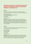 NIMS ICS-300 Final Exam 2026 &vert; Complete Questions&comma; Answers & Detailed Rationales Study Guide
