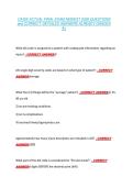 CAISS ACTUAL FINAL EXAM NEWEST 2026 QUESTIONS &NewLine;and CORRECT DETAILED ANSWERS ALREADY GRADED &NewLine;A&plus; 