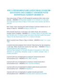 ANCC FNP Board Exam Latest Real Exam 100&plus; Questions and Correct Answers With Rationales