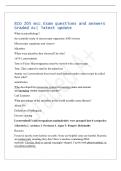 BIO 205 mcc Exam questions and answers&NewLine;Graded A&plus;&vert; latest update&NewLine;What is microbiology&quest;&NewLine;the scientific study of microscopic organisms AND viruses&NewLine;Microscopic organisms and viruses&equals;&NewLine;Microbes&NewLine;When were microbes first observed&quest; by who&quest;&NewLine;1674&sol; Leeuwenhoek