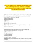 PSYC 365&colon; BEHAVIOUR MODIFICATION PRINCIPLES  FINAL EXAM QUESTIONS AND 100&percnt; VERIFIED  ANSWERS WITH RATIONALES GRADED A&plus; LATEST  ATHABASCA UNIVERSITY