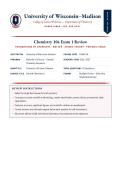 CHEM 104&sol; CHEM104 Module 1 Exam Review &lpar;Latest 2026&sol;2027 Update&rpar; &vert; General Chemistry II  Colligative Properties&comma; Kinetics &vert; Complete Study Guide with Q&A and Detailed Rationales &vert; A&plus; Graded 