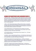AHIMA CCS QUESTIONS AND ANSWERS SURE A&period;pdf