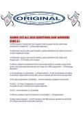 AHIMA CCS ALL 2026 QUESTIONS AND ANSWERS SURE A&period;pdf