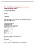 BYU ENT 101 Final Exam questions and answers&NewLine;Graded A&plus; latest update&NewLine;Three myths of entrepreneurship&NewLine;1&period; Hero&NewLine;2&period; Process&NewLine;3&period; Money&NewLine;&ast;&ast;not passion&NewLine;fundamental attribution error&NewLine;People often attribute far more success and far more failure to the indivi