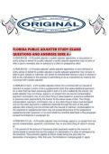 FLORIDA PUBLIC ADJUSTER STUDY EXAMS QUESTIONS AND ANSWERS SURE A&period;pdf