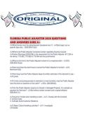 FLORIDA PUBLIC ADJUSTER 2026 QUESTIONS AND ANSWERS SURE A&period;pdf