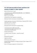 AV 110 Communications Exam questions and&NewLine;answers Graded A&plus; latest update&NewLine;What is CTAF and how is it used&quest;&NewLine;is the frequency used for self-announce radio calls at airports without an&NewLine;operating control tower&period;&NewLine;Where can you find CTAFs&quest;&NewLine;Sectional Charts&comma;