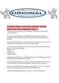FLORIDA PUBLIC ADJUSTER CORRECT REVIEW QUESTIONS AND ANSWERS SURE A&period;pdf