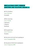 MMSC438 EXAM SCRIPT PREMIUM &NewLine;QUESTIONS AND SOLUTIONS GRADED A&plus; 