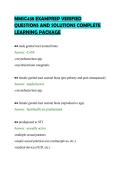 MMSC438 EXAMPREP VERIFIED &NewLine;QUESTIONS AND SOLUTIONS COMPLETE &NewLine;LEARNING PACKAGE 