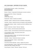 ACC 200 EXAM 1 VERIFIED STUDY GUIDE