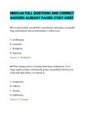 MMSC438 FULL QUESTIONS AND CORRECT &NewLine;ANSWERS ALREADY PASSED STUDY SHEET 