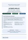 Ultimate APEA 3P Exam Prep Bundle 2026&sol;2027&colon; 4 Real Exams with 280 Questions&comma; Answers & Rationales