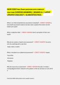 NURS 3320 FINAL EXAM QUESTIONS WITH COMPLETE&NewLine;SOLUTIONS &lpar;VERIFIED ANSWERS&rpar; &vert; GRADED A&plus; &vert; LATEST&NewLine;UPDATED 2026&sol;2027 &vert; GUARANTEED PASS&period;