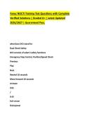 Fanuc NOCTI Training Test Questions with Complete&NewLine;Verified Solutions &vert; Graded A&plus; &vert; Latest Updated&NewLine;2026&sol;2027 &vert; Guaranteed Pass&period;