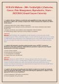 NUR 654 Midterm - 200&plus; Verified Q&A &vert; Endocrine&comma;&NewLine;Cancer&comma; Pain Management&comma; Reproductive&comma; Neuro -&NewLine;2025&sol;2026 &vert; Grand Canyon University