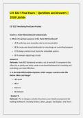 CST 8227 Final Exam Questions and Answers&period;docx