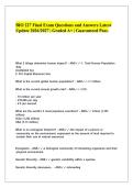 BIO 227 Final Exam Questions and Answers Latest&NewLine;Update 2026&sol;2027 &vert; Graded A&plus; &vert; Guaranteed Pass&period; 