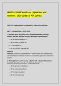 HRMT 413 Mid Term Exam Questions and Correct Answers&period;docx