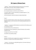 NFL Agency Ultimate Exam