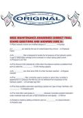 MSSC MAINTENANCE AWARENESS CORRECT FINAL EXAMS QUESTIONS AND ANSWERS SURE A&period;pdf
